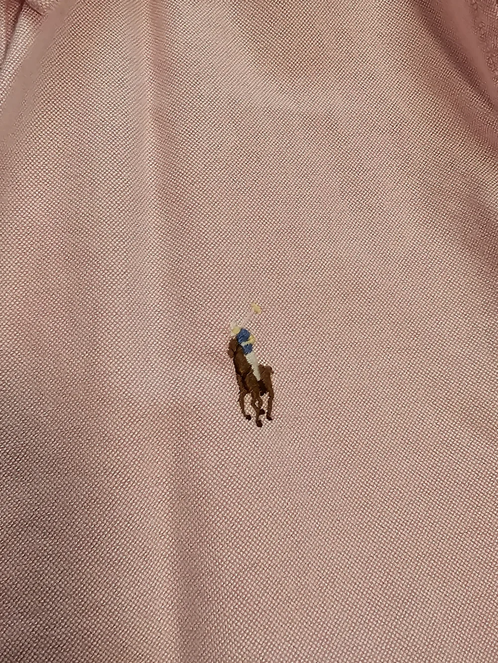 Women's Ralph Lauren Button-Down Oxford Shirt - Light Pink - Picture 2 of 6